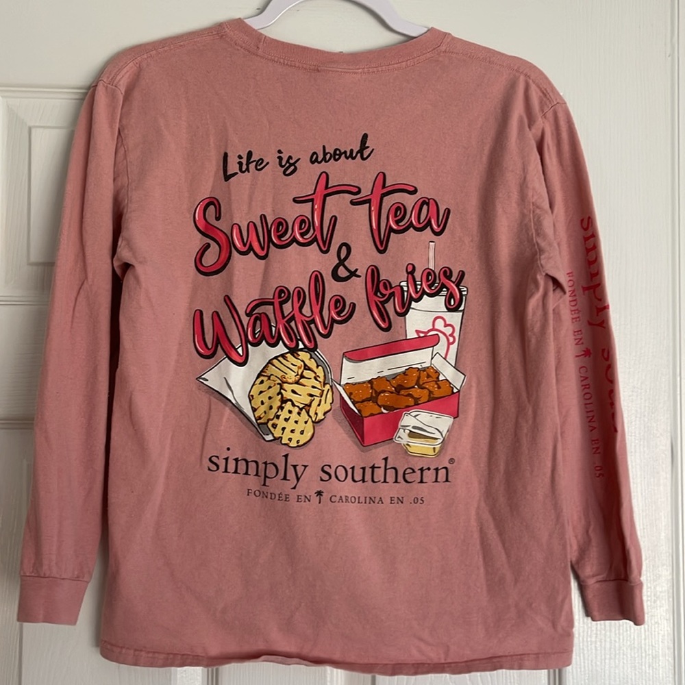 Girls Simply Southern Chick-Fil-A shirt